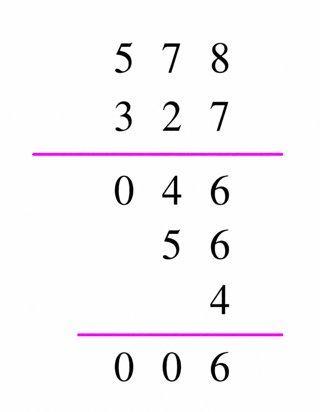 Finding the last three digits of 23578 times 16327