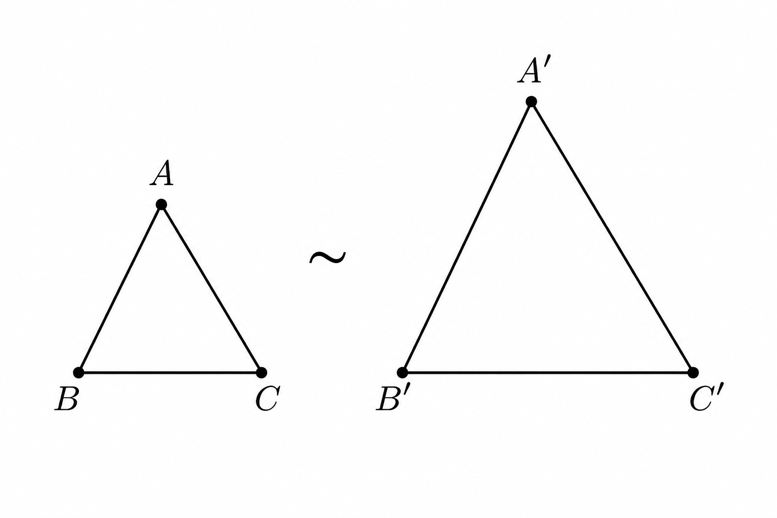 Similar triangles